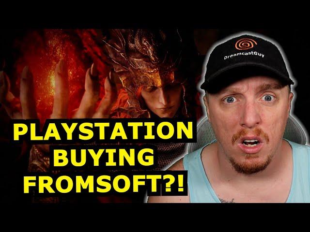 PlayStation is BUYING FromSoftware?! Sony will OWN ELDEN RING and Dark Souls!