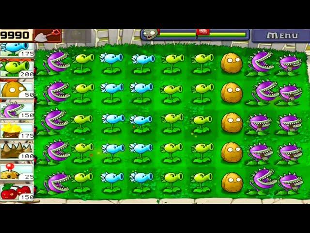 Plants vs Zombies | Adventure 1 | Day All Levels Gameplay in 29:51 Minutes FULL HD 1080p 60hz