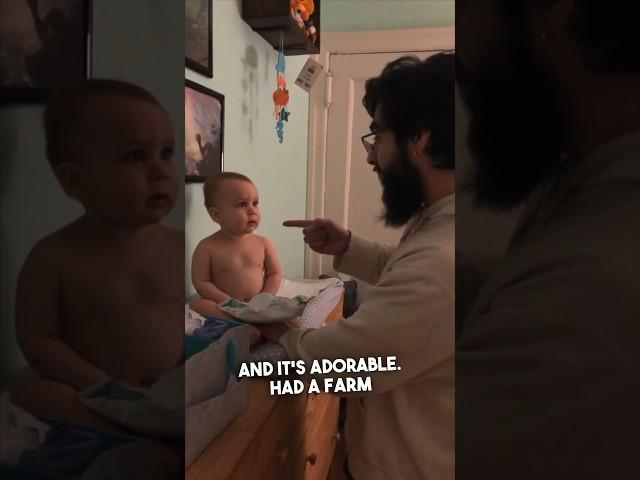 This baby singing is too adorable ️