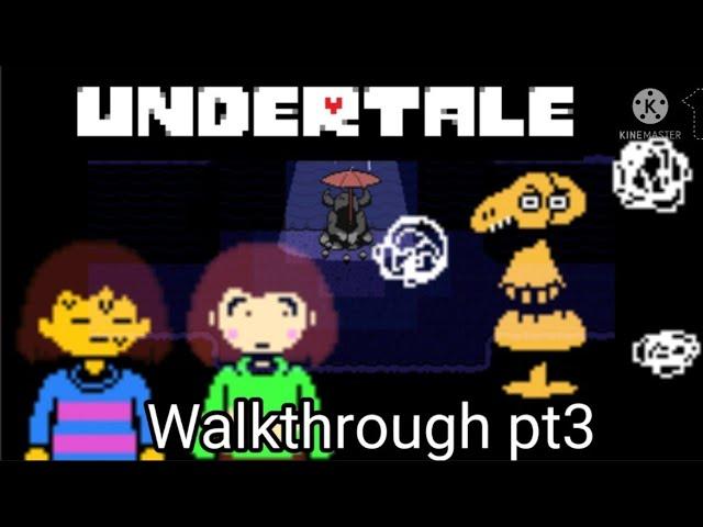 Undertale (Xbox edition) Part 3 (not blind) walkthrough (Finally) w/ better editing?