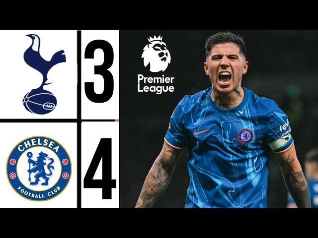 CHELSEA vs TOTTENHAM (4-3) Premier League all Goals and Extended Highlights 2025