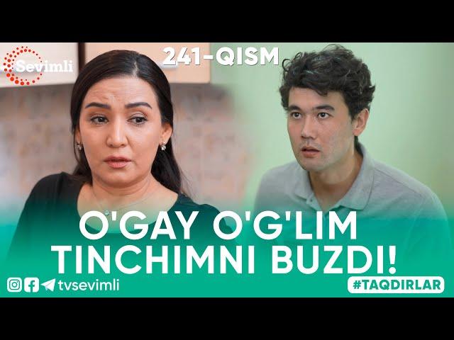 TAQDIRLAR -O'GAY O'G'LIM TINCHIMNI BUZDI!