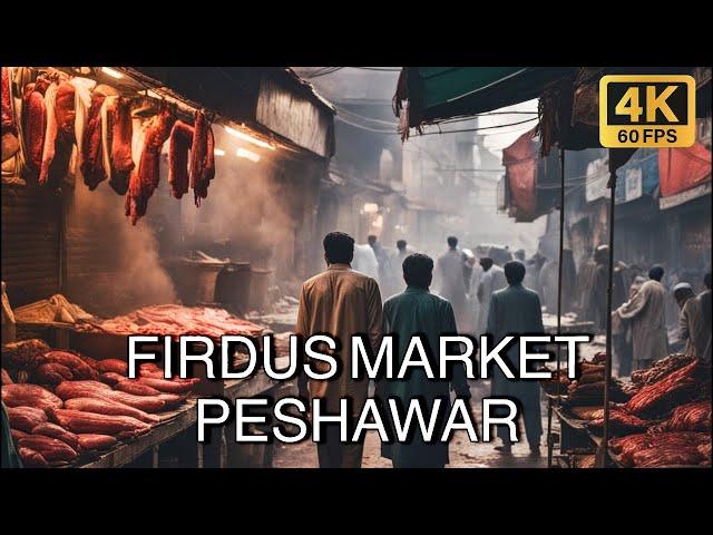 Peshawar, Pakistan SPECTACULAR Walking Tour in 4K 60FPS