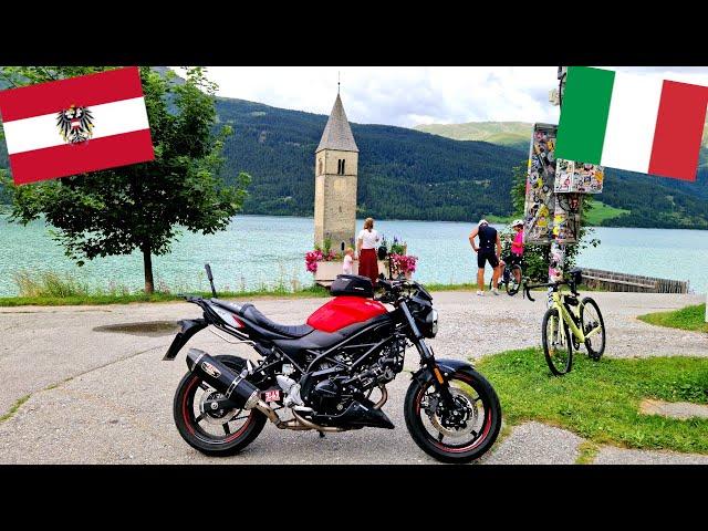  Italien Südtirol, Reschenpass, Meran Timmelsjoch - Österreich Motorrad Urlaub 2024 / Tirol #09