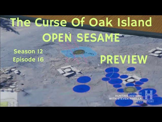 The Curse Of Oak Island OPEN SESAME Ssn 12 Ep 16 PREVIEW #history #moneypit #swamp #aladdinscave