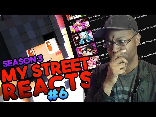 Rhys VA Reacts to Mystreet S3 - Episode 6 #aphmau #mystreet #pdh #minecraft #reaction