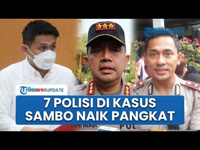 Naik Pangkat, 7 Polisi di Kasus Ferdy Sambo Dapat Jabatan Baru: Terbaru AKBP Chuck Putranto