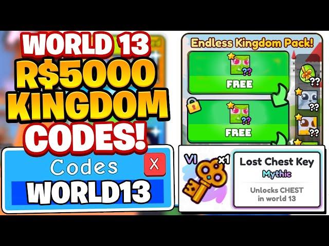 FREE World 13 KINGDOM PACK Codes In Roblox Arm Wrestle Simulator