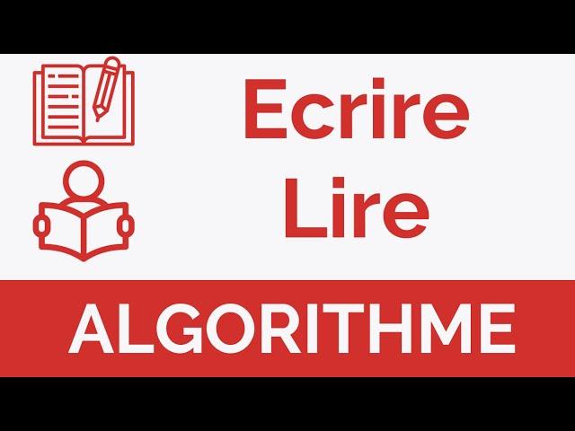 Algorithme #5 : Ecrire - Lire (Darija)