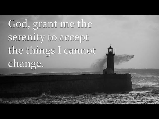 The Serenity Prayer