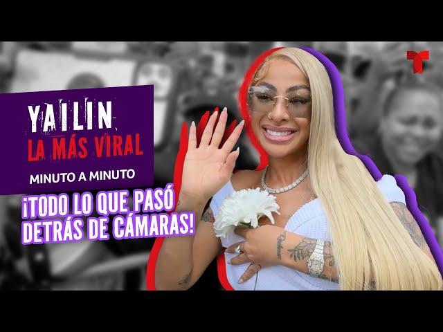 Yailin La Más Viral ¡Imágenes de la euforia que vivió durante entrevista en Nueva York!