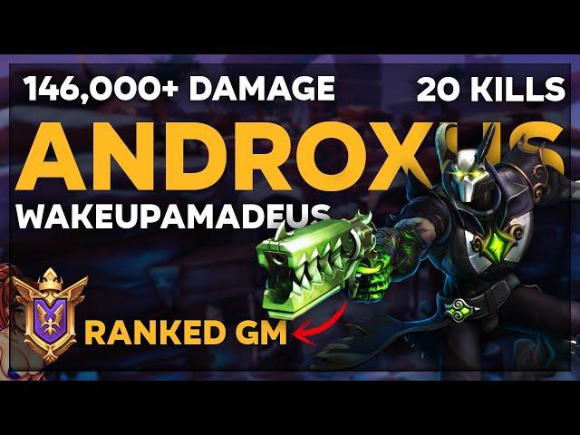 (GM) RANKED WAKEUPAMADEUS ANDROXUS PALADINS | GM Pro Gameplay