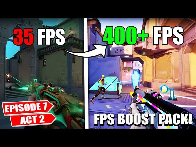 How to Fix FPS Drops & BOOST FPS in Valorant Episode 7 Act 2