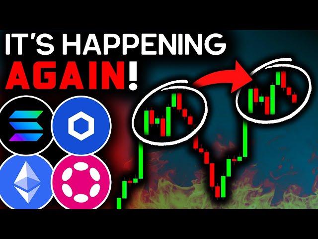 ALTCOIN WARNING SIGNAL REPEATING (Get Ready)! Chainlink Price Prediction, Ethereum, Solana, Polkadot