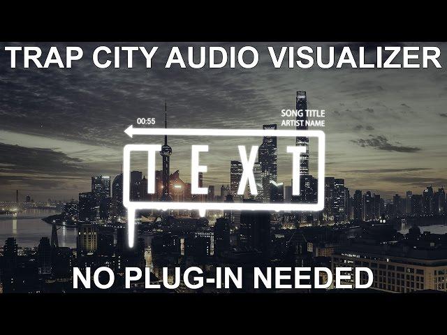 After Effects Tutorial: Audio Spectrum Visualizer [Trap City]