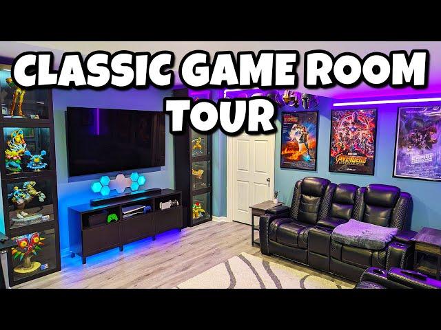 Game Room Goals! Retro Classics Blend With Modern Aesthetic