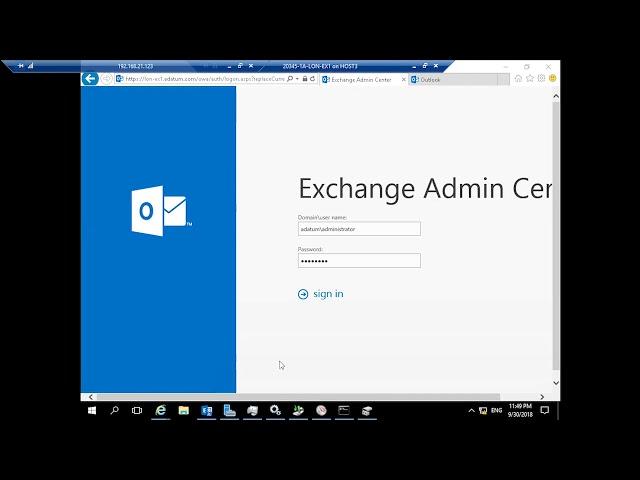 Модуль 1  Развертывание Microsoft Exchange Server 2016