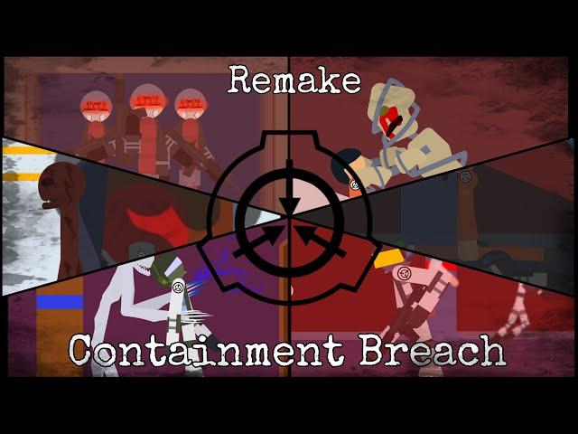 SCP Containment Breach Stick Nodes Animation (Remake) | SCP:- Secure and Containing