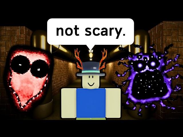 The OWNER of Obby Creator Played my HORROR GAME... (TROLLED)