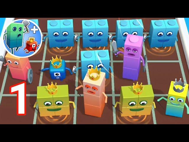 Merge Number Cube : Fam Run - Gameplay Part 1 Level 1-10 Block merge iOS Android