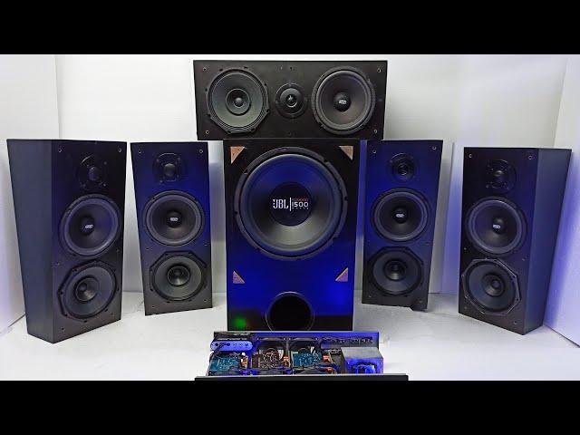 5.1 amplifier full setup  / Hi que setup/ with optical and co aux , (model number TA 2004)