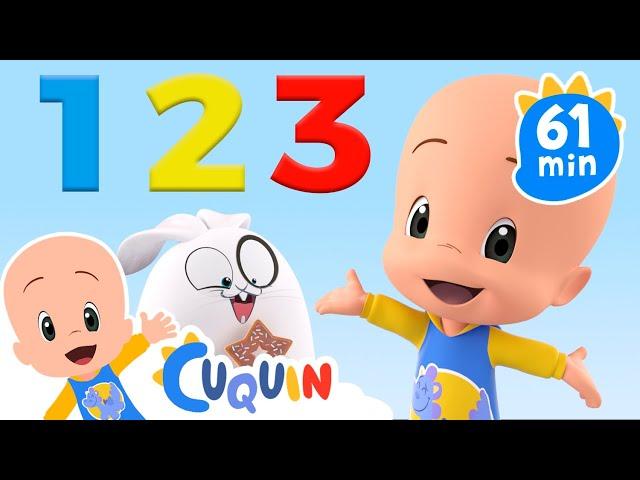 Learn numbers with Cuquín and Ghost magic oven  Educational videos for kids