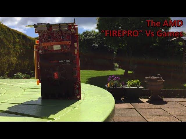 The Cheap "FirePro" Graphics Card - What Is It, and Can It Game?