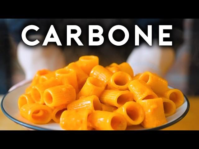 Carbone's Spicy Vodka Rigatoni | Anything With Alvin