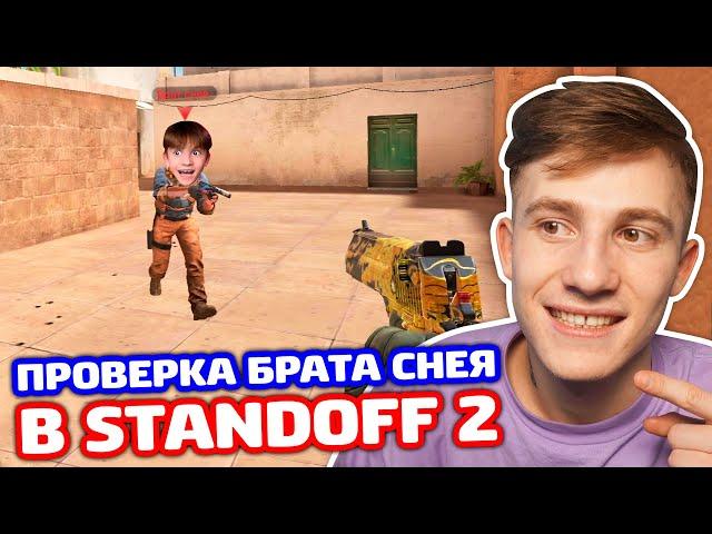 ПРОВЕРКА БРАТА СНЕЯ НА ЧЕСТНОСТЬ В STANDOFF 2 - ТРОЛЛИНГ!