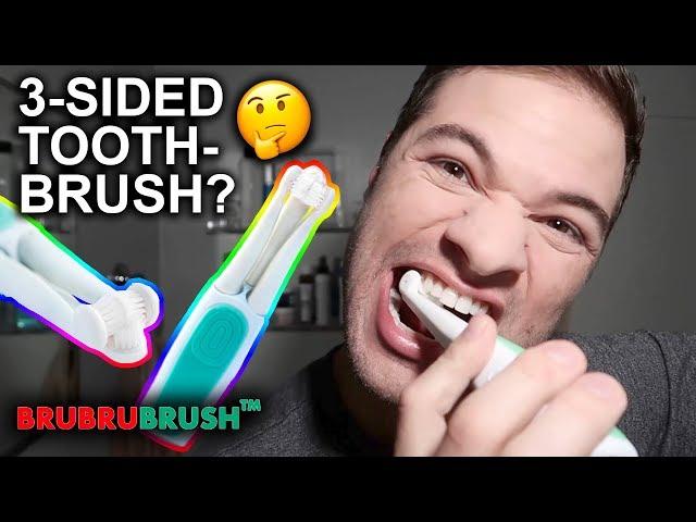 Three-Sided Electric Toothbrush? BruBruBrush Review