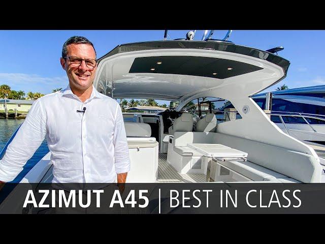 Full Boat Tour w/ Federico Ferrante | Azimut A45 Sport Yacht