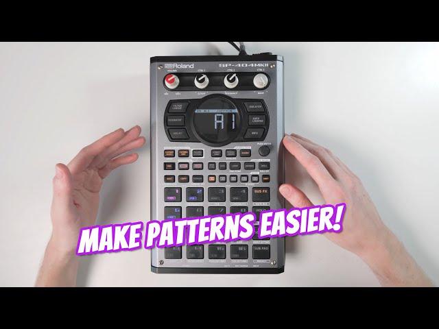 5 Seriously Useful Pattern Tips for the SP404-MK2