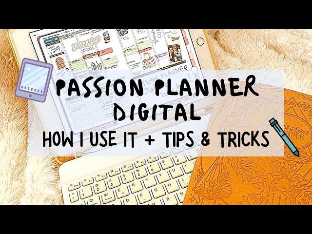 How I use the new Passion Planner Digital! (IG Live)