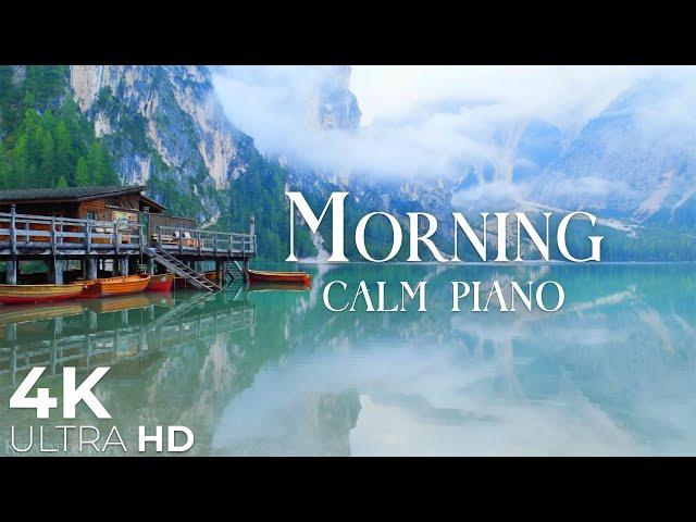 Morning Music 4K • Nature Calm Light | Relaxation Film | Tranquil Piano & Sunrise Ambience