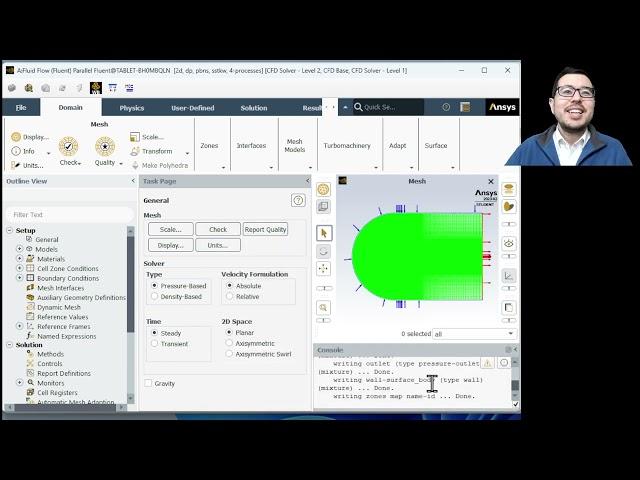 Simulating NACA 2412 Airfoil over Varied Angles of Attack in Ansys Fluent with Verification