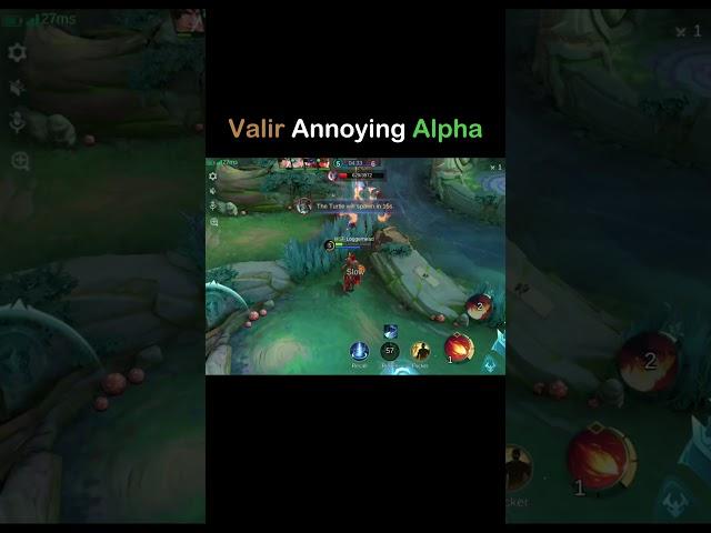 Valir is Annoying  #mlbbshorts #mlbb #booooolshevik #shorts