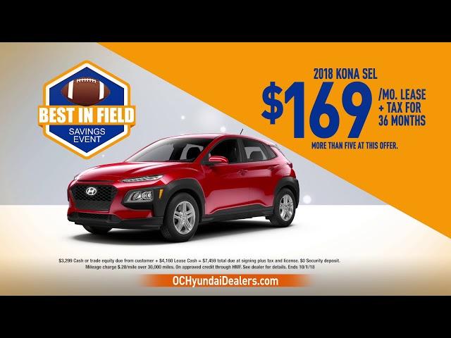 Best In Field Savings Event at Russell Westbrook Hyundai of Garden Grove