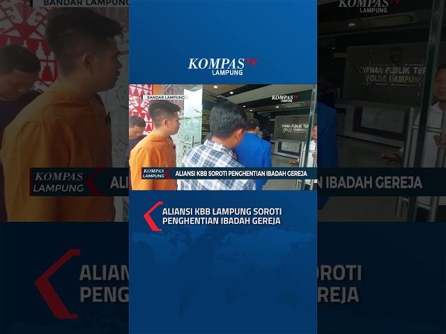 Aliansi KBB Lampung Soroti Penghentian Ibadah Gereja