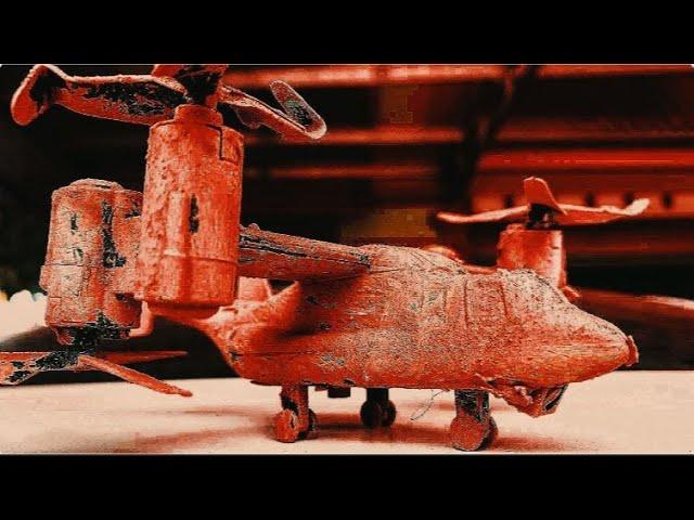 Restoration Civilian Helicopters at the dump | Retro Drones V22 restore and repair