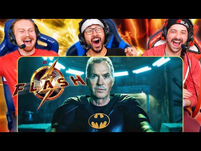 THE FLASH TRAILER 2 REACTION!! Flash 2023 Movie Trailer Breakdown | Batman | Michael Keaton