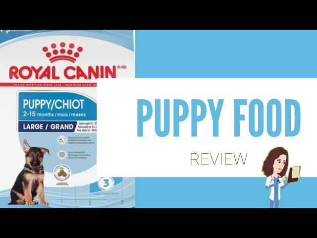 Royal Canin Large Breed Puppy: Dog food review