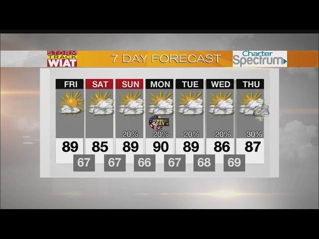Storm Track: 12:15 Forecast (5.27.16)