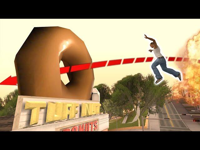 Grenade Parkour In GTA San Andreas #2