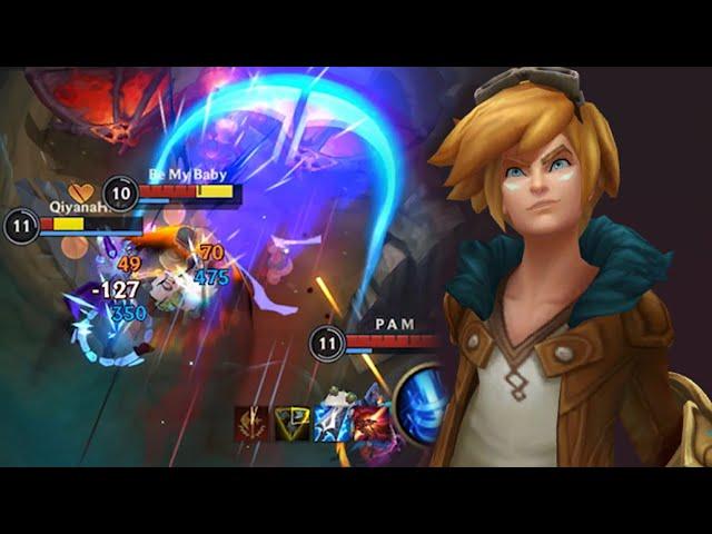 Wild Rift Ezreal Mid Lane Gameplay in Season 14 (Build & Runes)