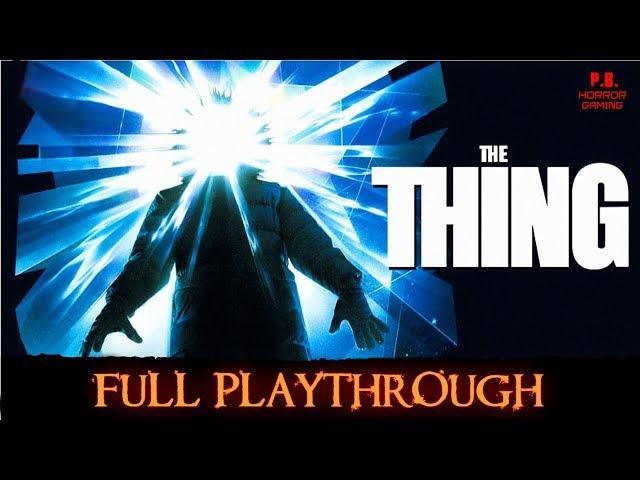 The Thing | Full Playthrough | Longplay Gameplay Walkthrough No Commentary HD