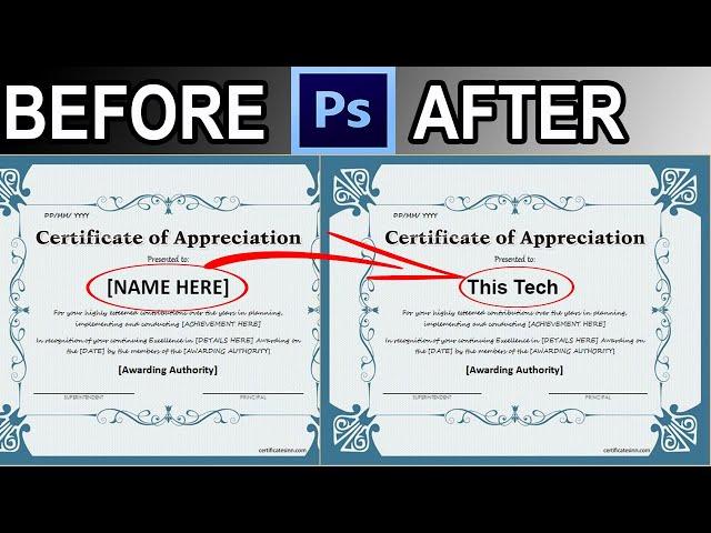 How to Edit Text of Scanned Documents in Photoshop | [Hindi / Urdu]