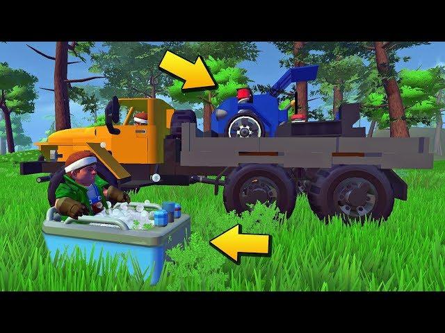  БАБКА СДАЁТ ВЗОРВАННЫЕ МАШИНЫ НА МЕТАЛЛОЛОМ  МУЛЬТИК в Scrap Mechanic  СКРАП МЕХАНИК 