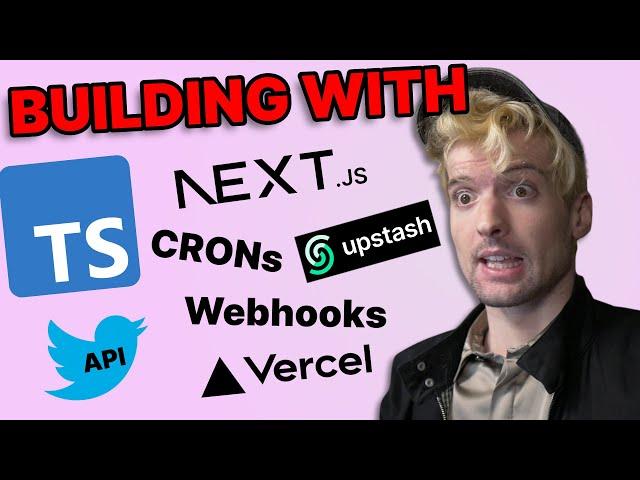 I Used NextJS To Build A Bot?? TUTORIAL w/ TypeScript, Vercel, CRONs, Upstash & more