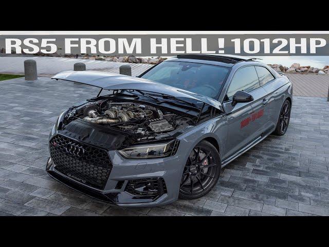 1012HP AUDI RS5 B9 - 1/4 MILE IN 9.6 SEC! WORLDS VALIDATED FASTEST RS5 B9 - What a monster! 2.5 sec