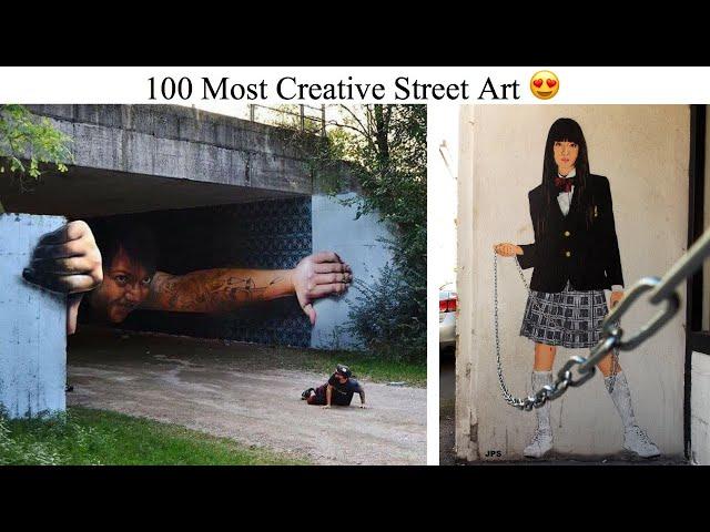 100 Most Creative Street Art